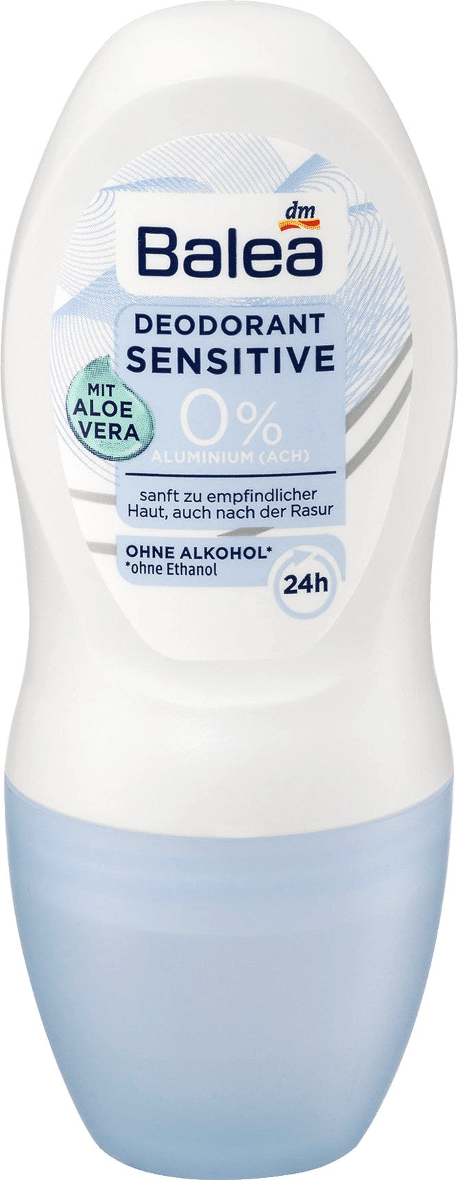 Balea Sensitive Women's Roll-On Deodorant, 50 mL