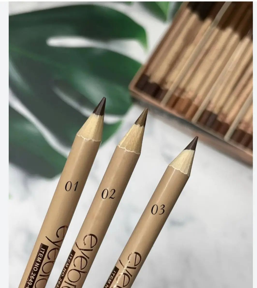Kiss Beauty No. 03 Brown Eyebrow Pencil - Image 3