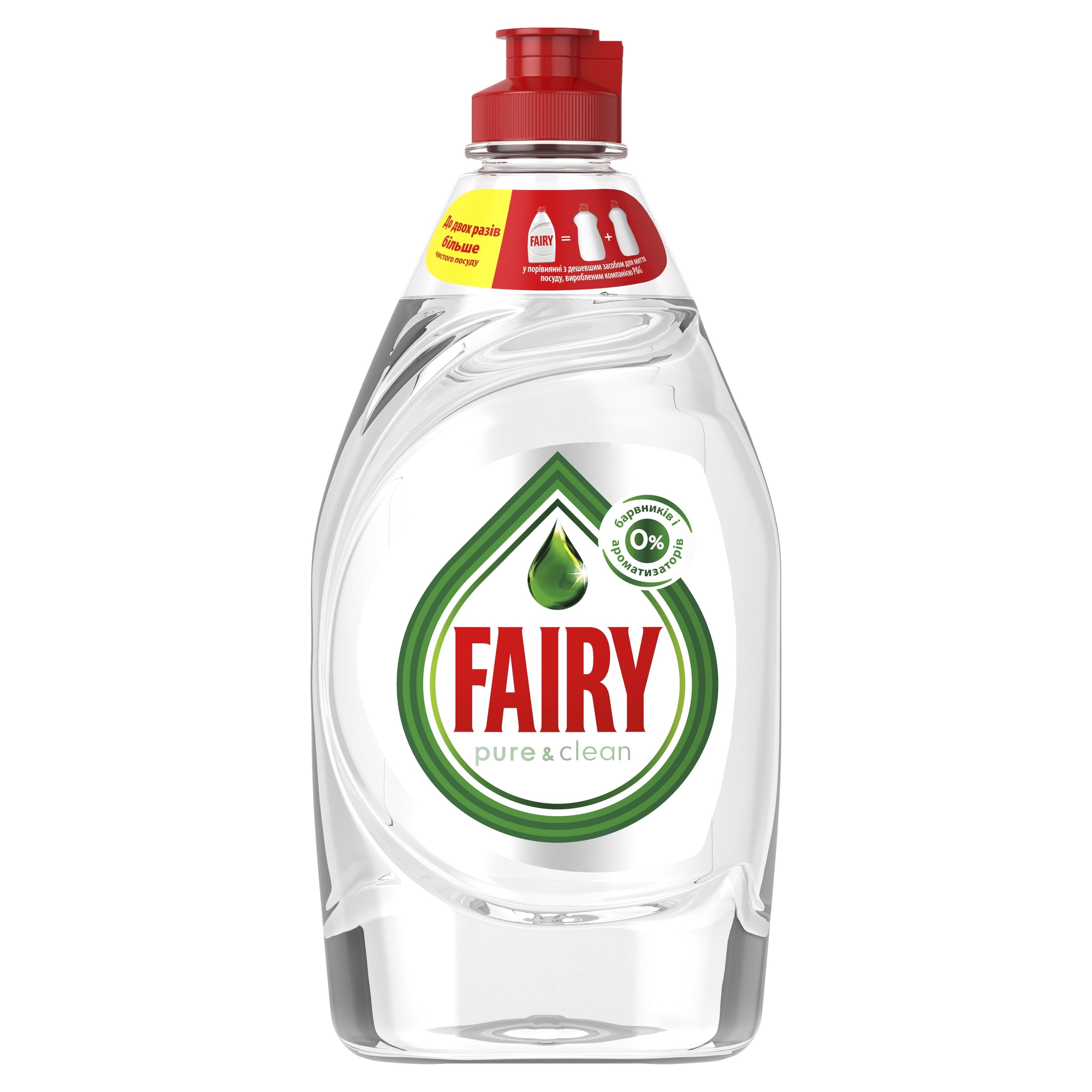 Fairy Pure & Clean Dishwashing Liquid, 450 mL