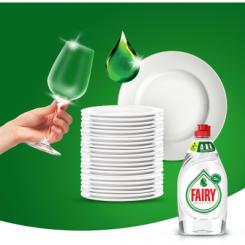 Fairy Pure & Clean Dishwashing Liquid, 450 mL - Image 3