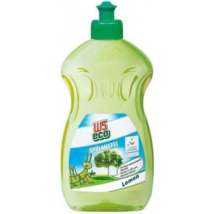 W5 Eco Lemon Dishwashing Liquid, 500 mL