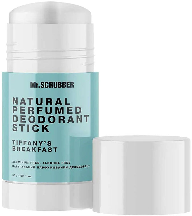 Mr. Scrubber Tiffany's Breakfast Natural Perfumed Deodorant Stick, 50 g