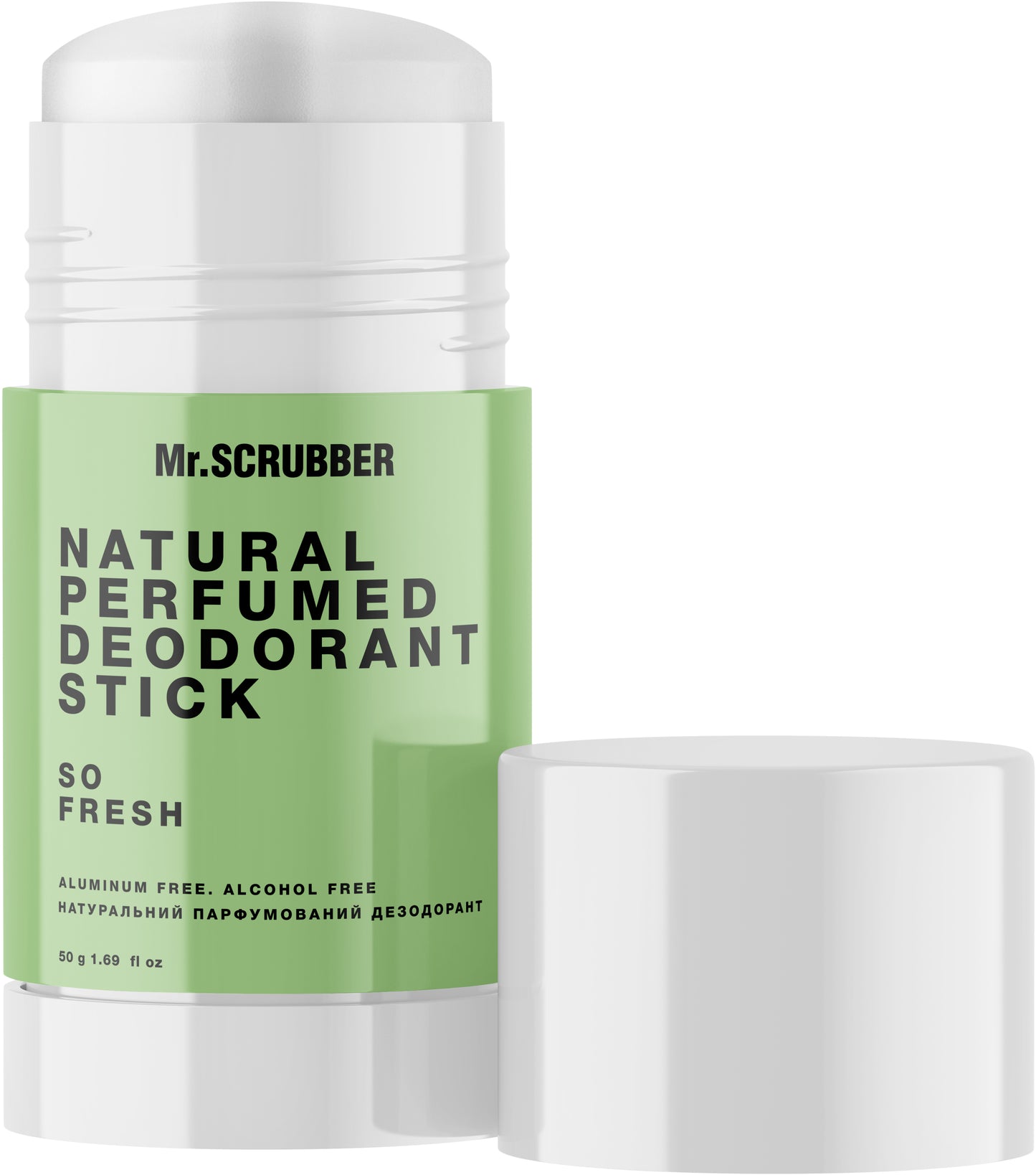 Mr. Scrubber So Fresh Natural Perfumed Deodorant Stick, 50 g