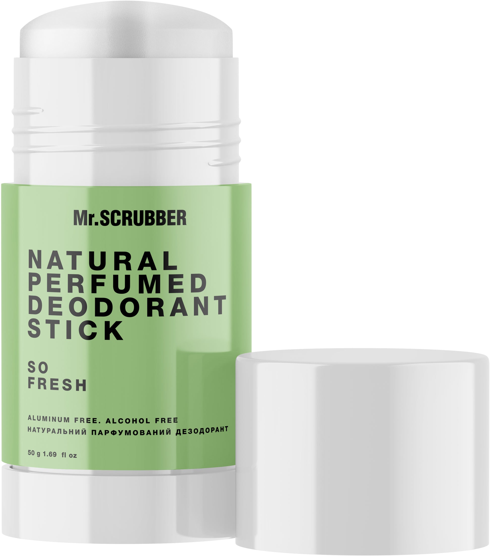 Mr. Scrubber So Fresh Natural Perfumed Deodorant Stick, 50 g