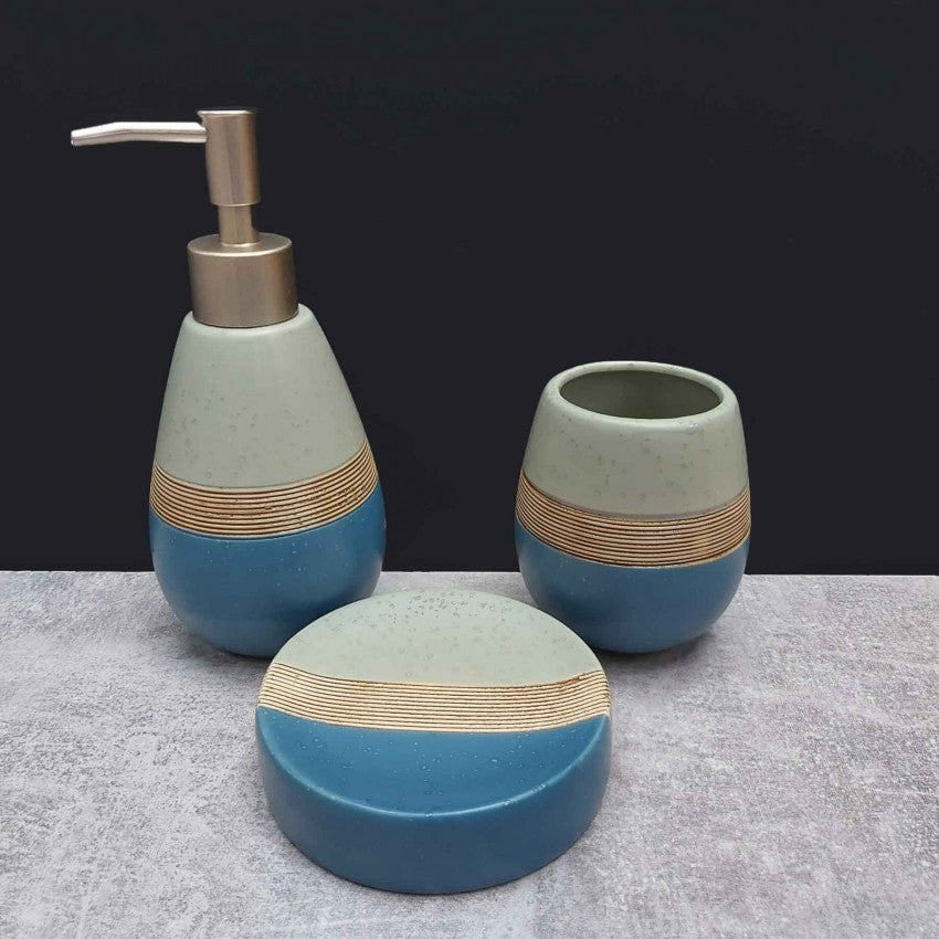 S&T Luxury 887-07-01 Bathroom Accessory Set, 3 pcs - Image 2