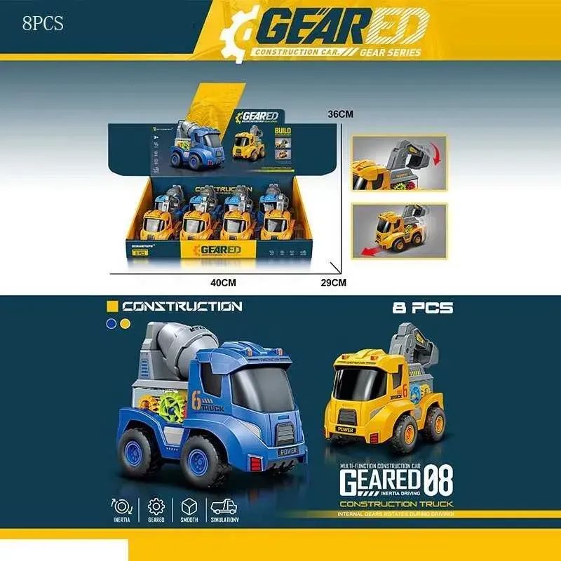 HY 668 Pull-Back Utility Vehicle
