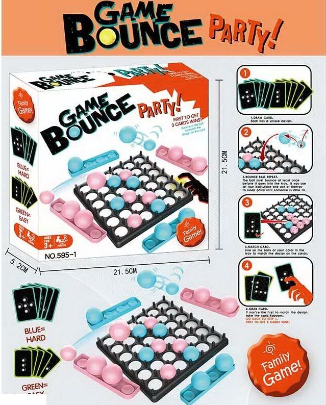 Game Bounce Party 595-1 Board Game