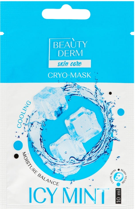 Beautyderm Icy Mint Cryo Face Mask, 10 mL