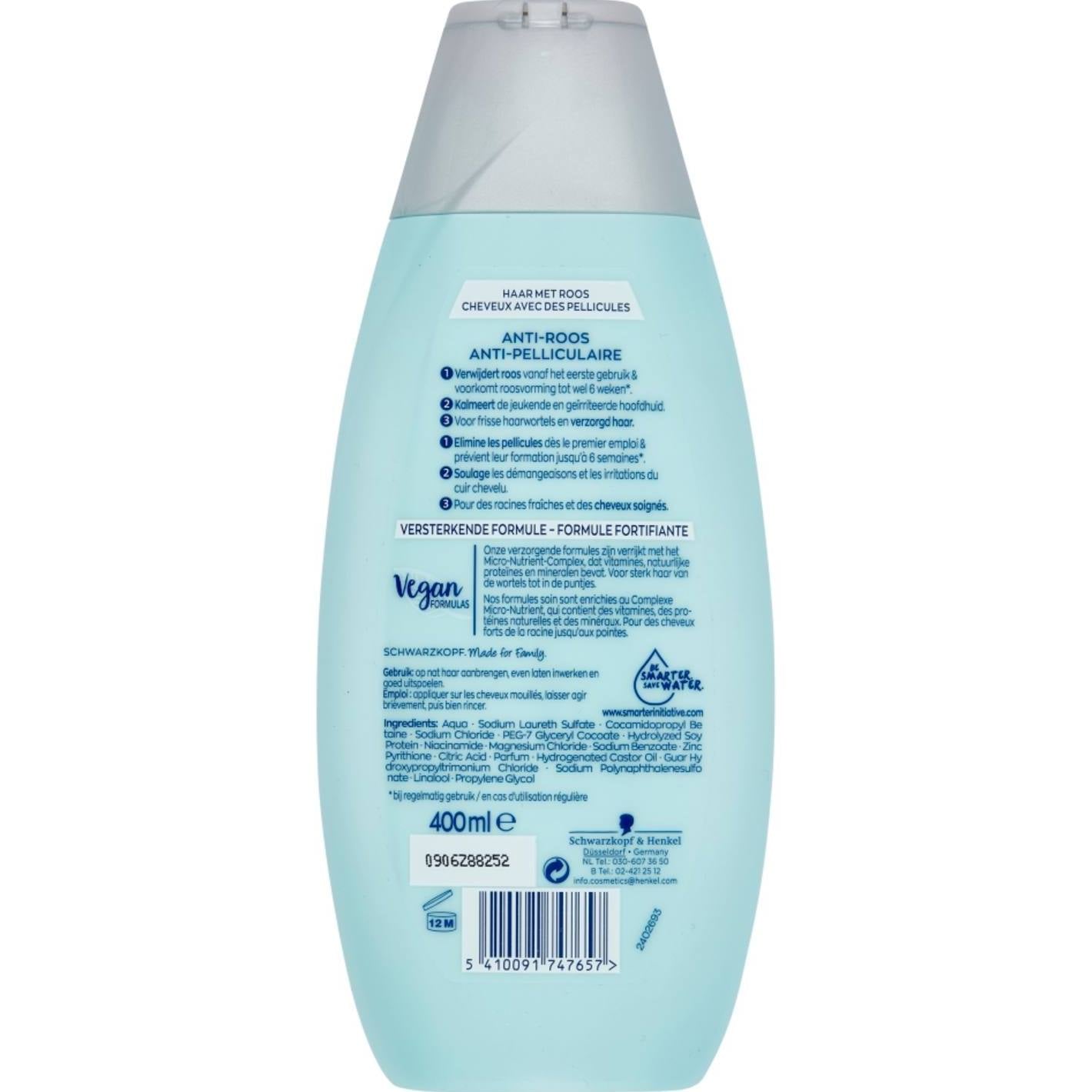 Schauma Men Anti-Dandruff Shampoo, 400 mL - Image 2