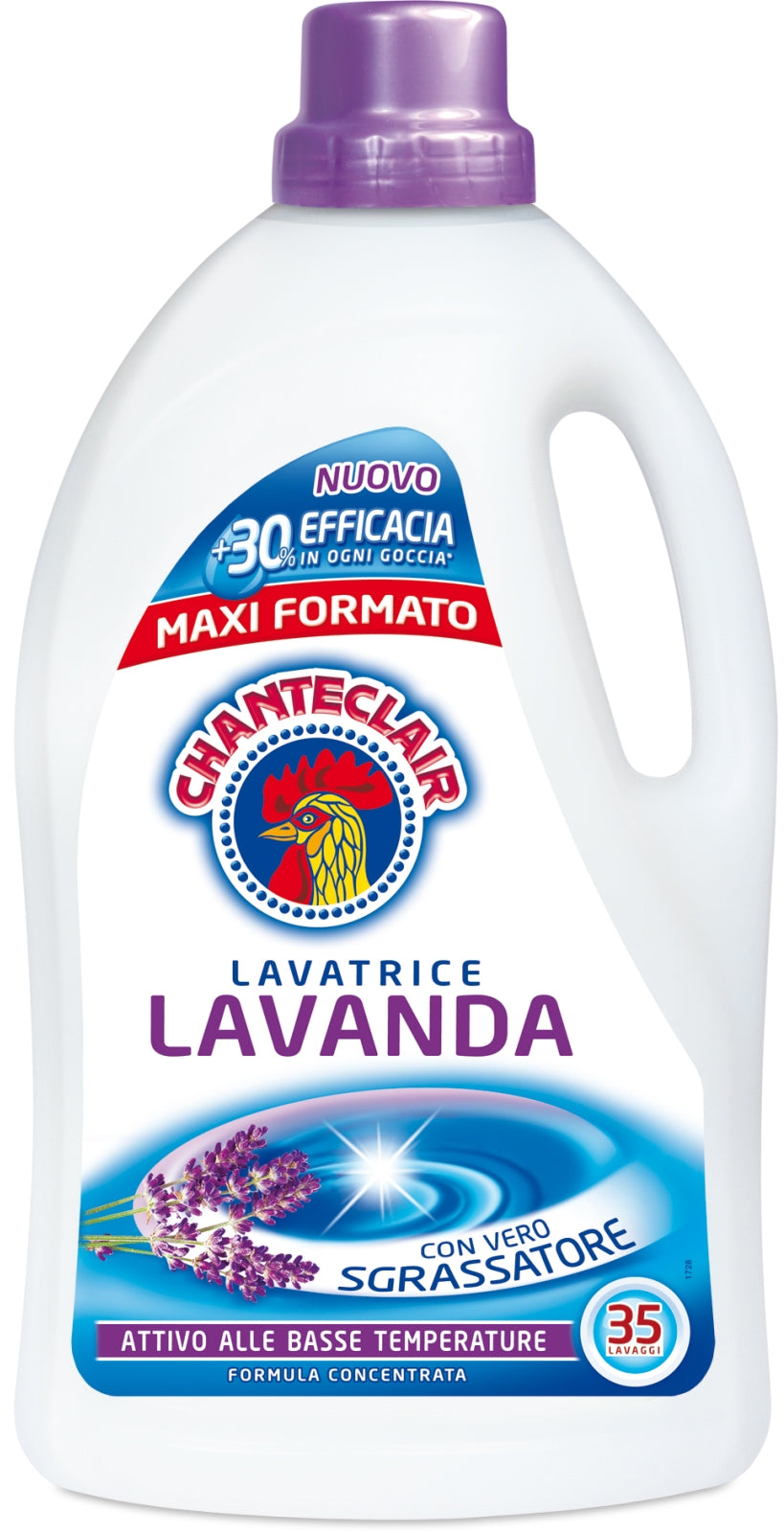 Chante Clair Lavender Laundry Detergent Gel, 35 Loads, 1.75 L