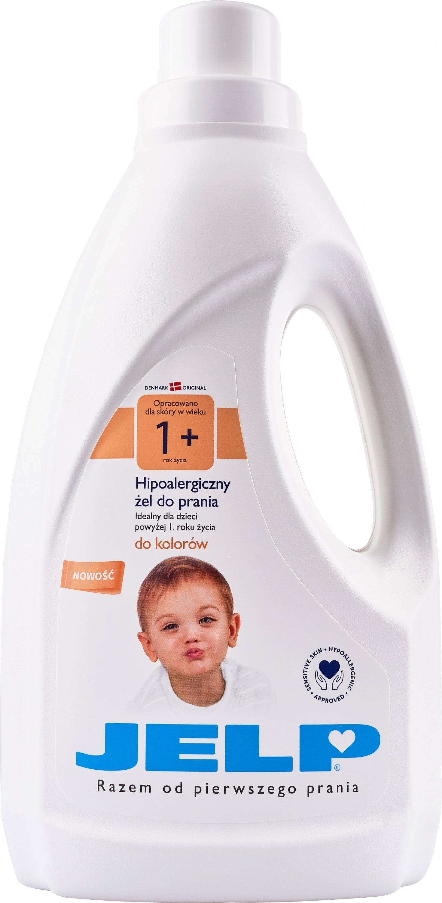 JELP 1+ Hypoallergenic Color Laundry Detergent Gel, 18 Loads, 1.5 L