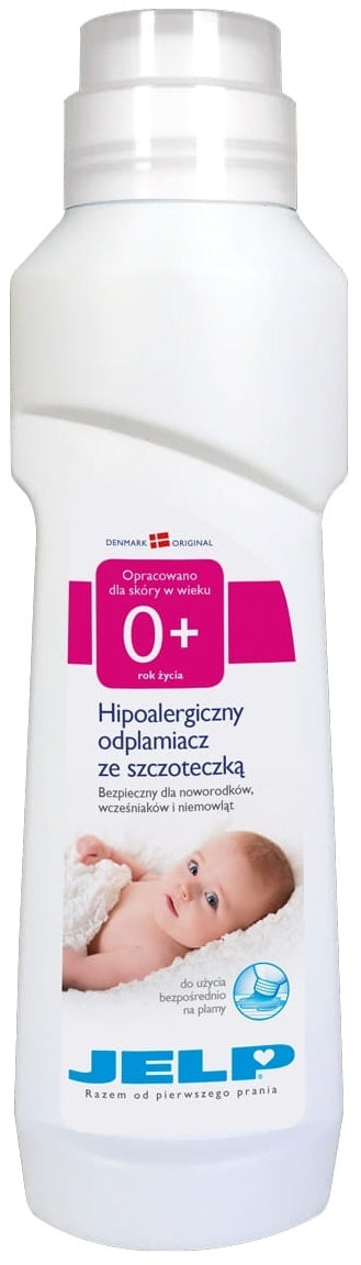 JELP 0+ Hypoallergenic Stain Remover with Brush, 250 mL