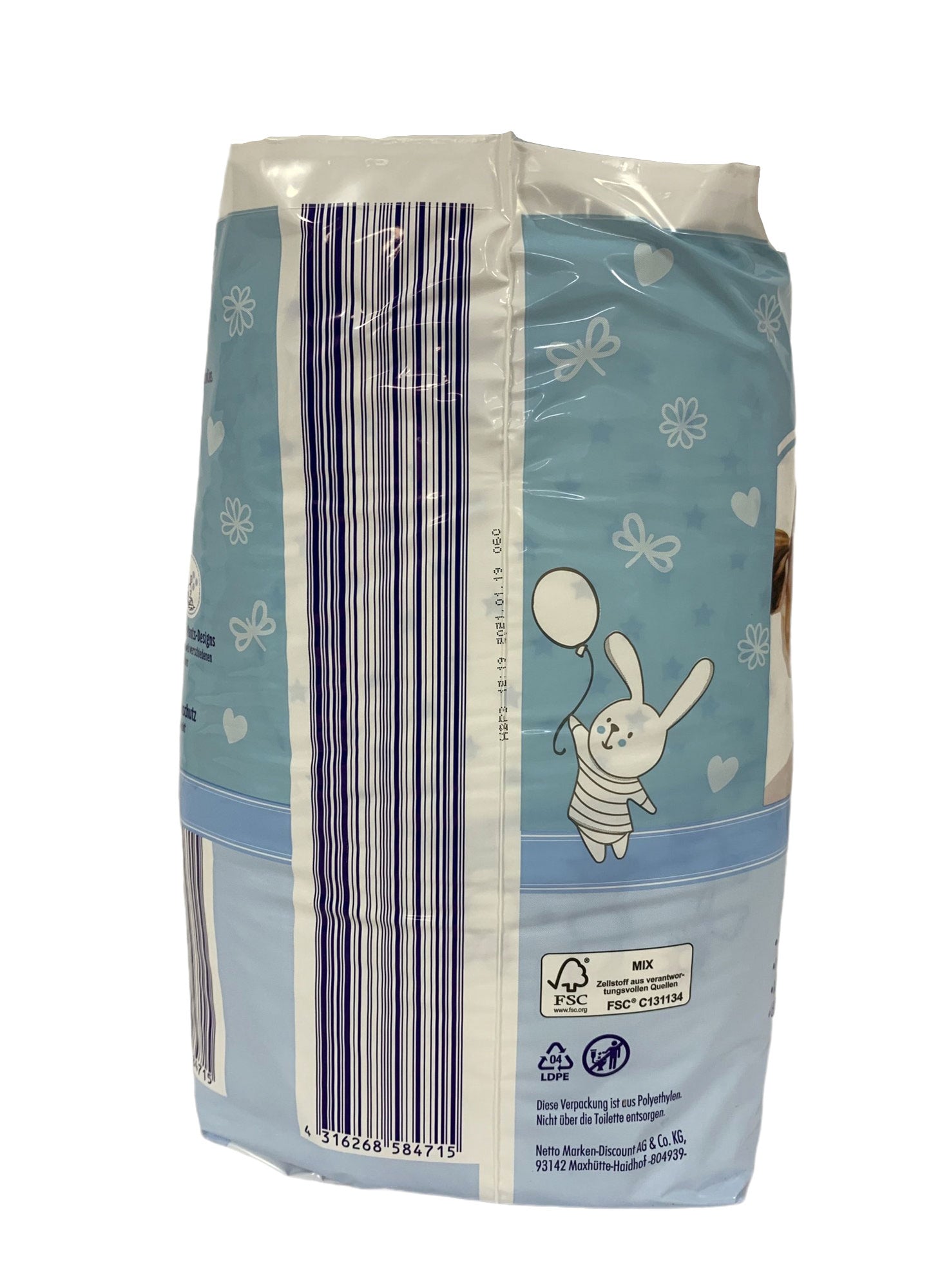 Babysoft 5 Packaging Defect Baby Pull-Up Diaper Pants, 20 pcs, 13-20 kg - Image 4