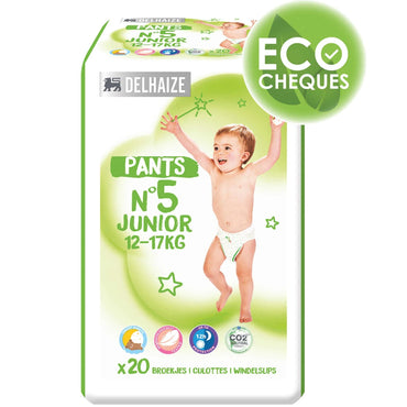 Delhaize 5 Baby Pull-Up Diaper Pants, 20 pcs, 12-17 kg - Image 2