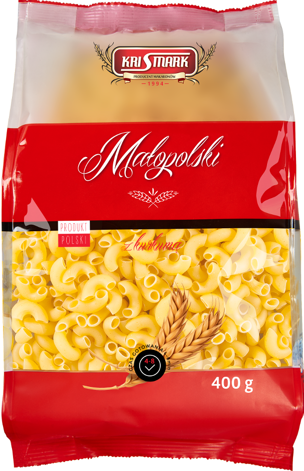 Krismark Malopolski Small Elbow Pasta, 400 g