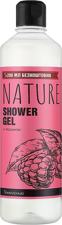 Bioton Nature Raspberry Shower Gel, 500 mL