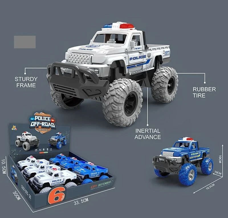 Police 989R Toy Jeep