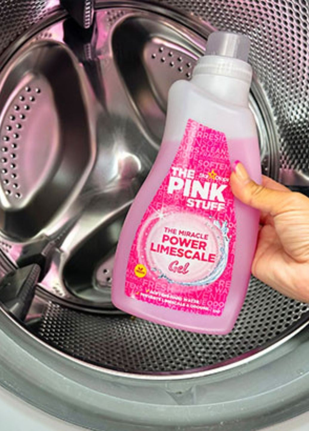 The Pink Stuff Washing Machine Limescale Remover Gel, 1 L - Image 2