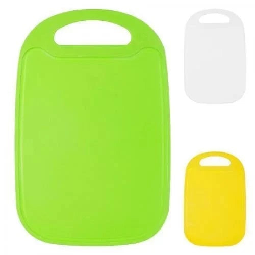 Transparent Colored Plastic Cutting Board, 21 x 32 cm