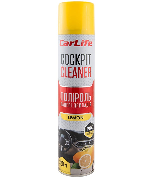 CarLife Lemon Dashboard Polish, 320 mL
