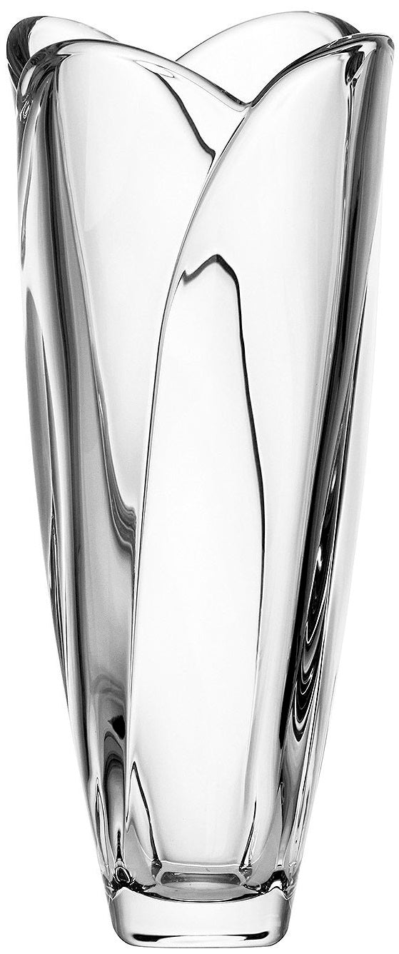 Bohemia Globus Glass Flower Vase, 30.5 cm