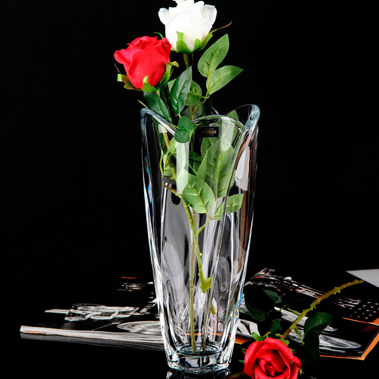 Bohemia Globus Glass Flower Vase, 30.5 cm - Image 2