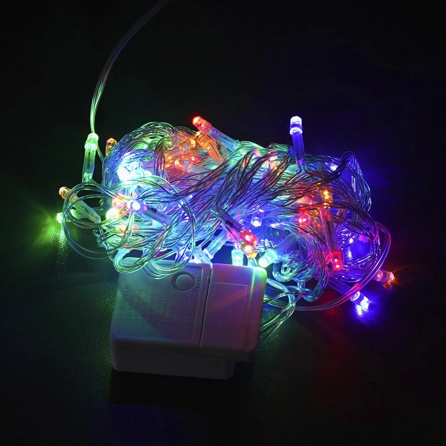 C54321 String Lights, Multicolor Light, 6 m, 60 Lights