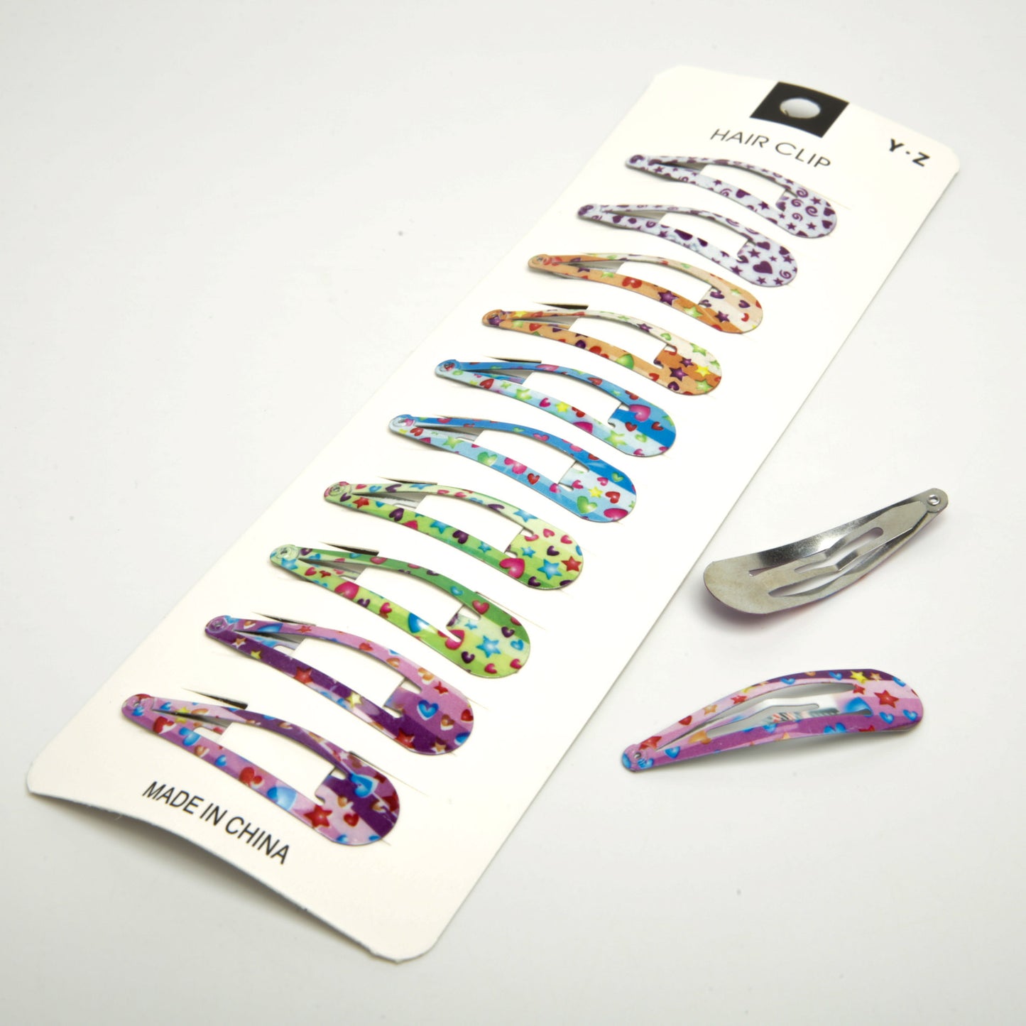 Kids' Snap Hair Clip 6-3421, 4.9 x 1.4 cm (Price per 1 pc)