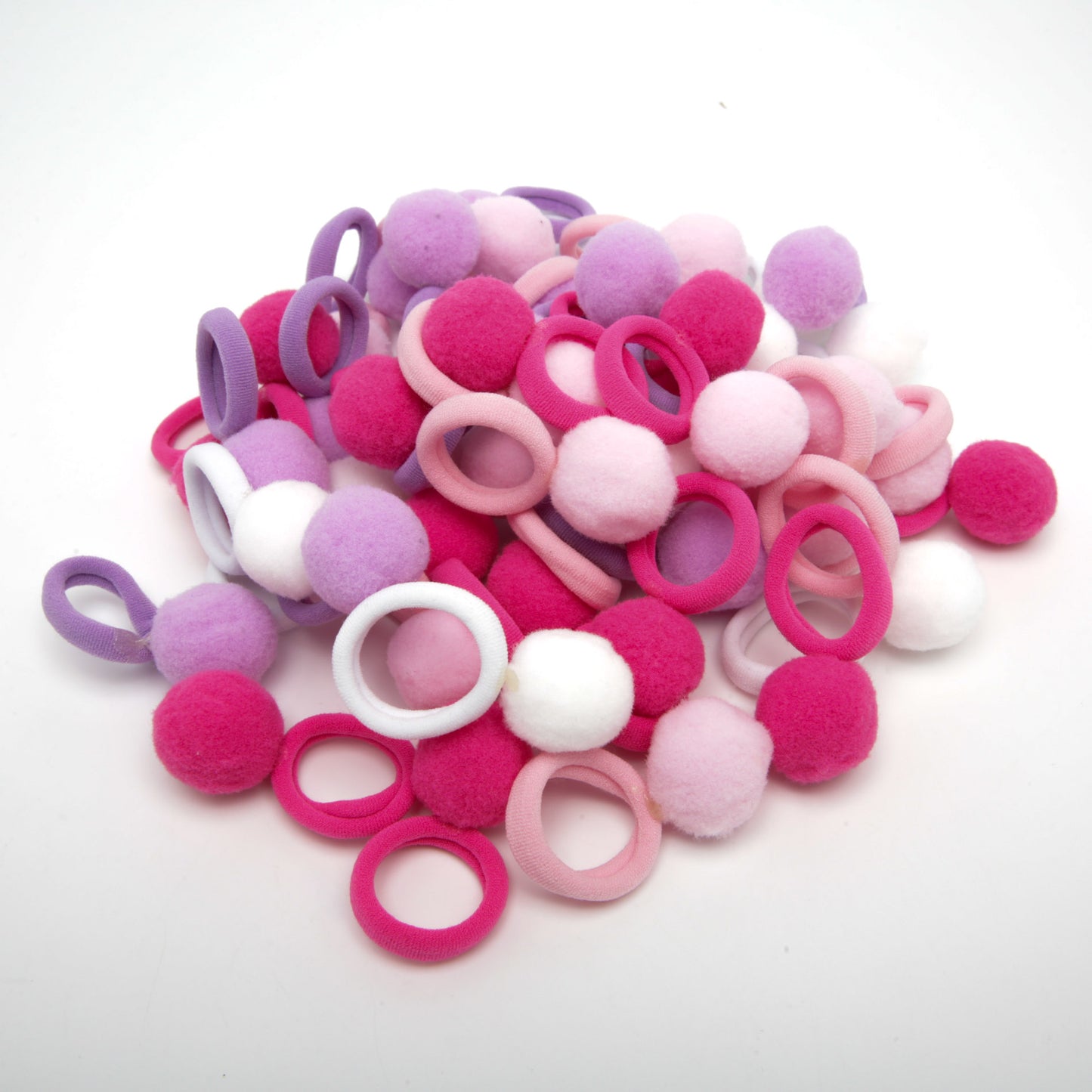 Kids' Pom-Pom Hair Tie 6-3883 (Price per 1 pc)