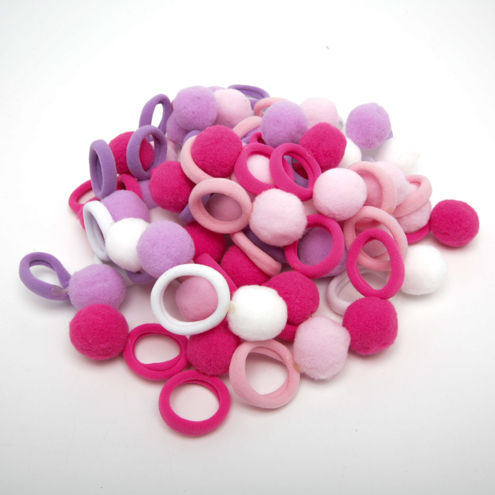 Kids' Pom-Pom Hair Tie 6-3883 (Price per 1 pc)