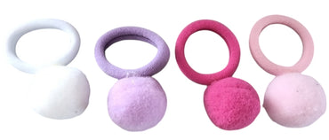 Kids' Pom-Pom Hair Tie 6-3883 (Price per 1 pc) - Image 2