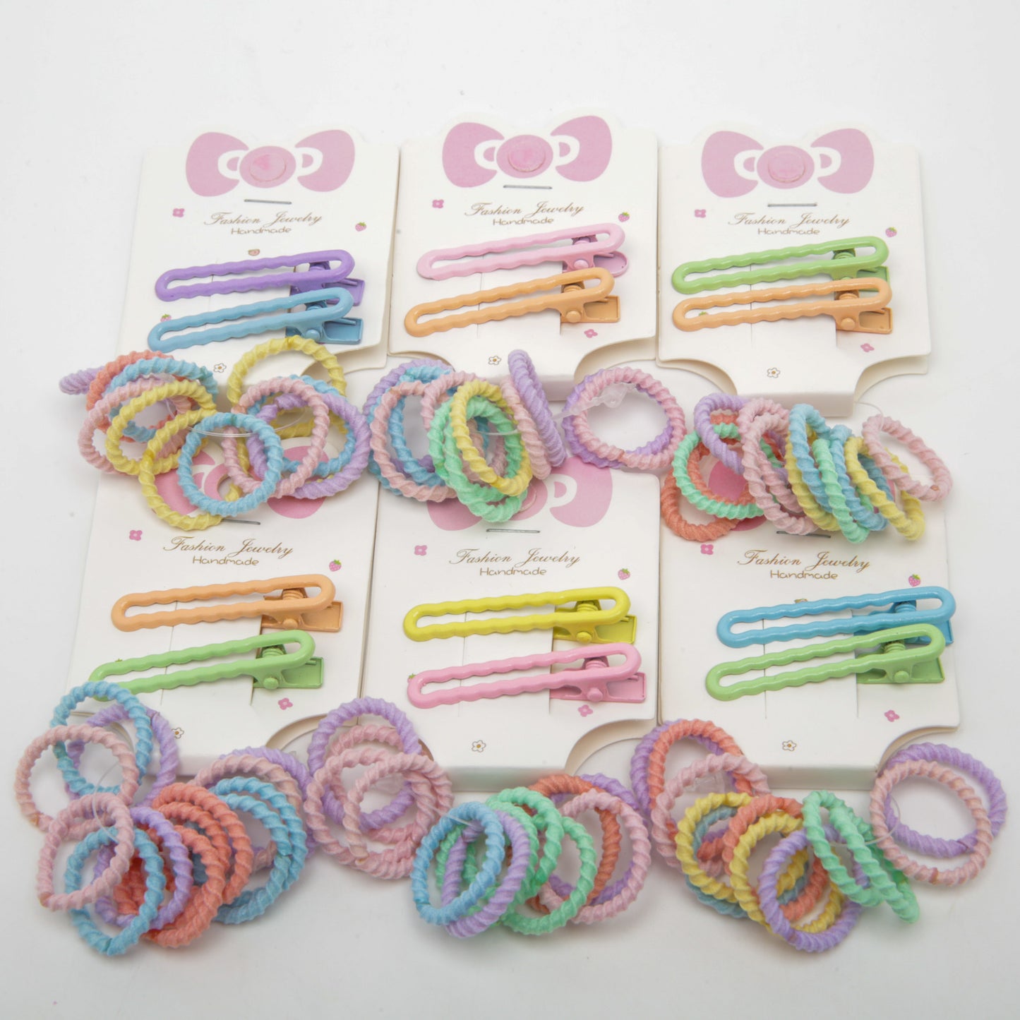 Kids' Hair Tie & Hair Clip Set 6-4693