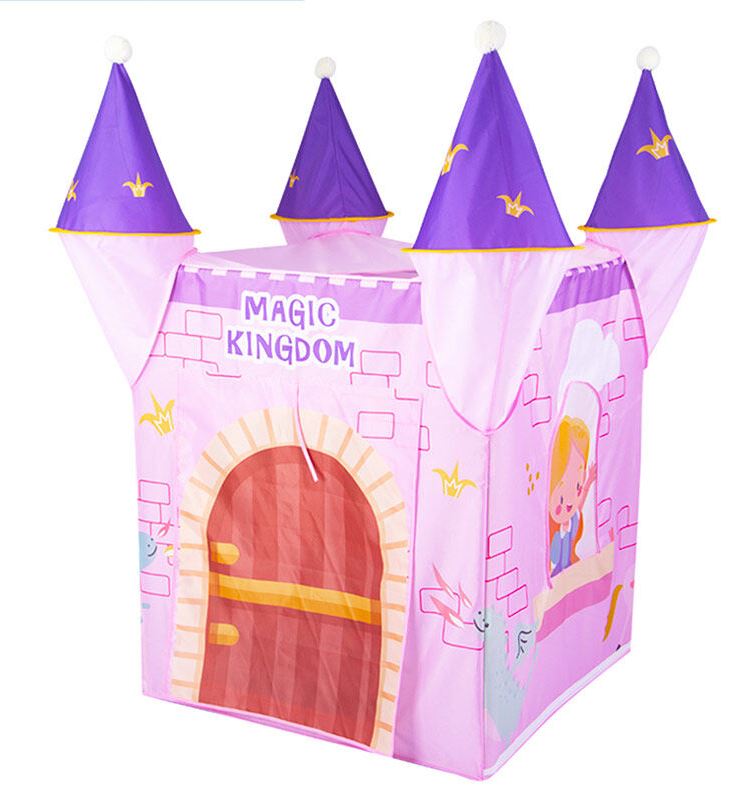 Castle Play Tent 889-242 A in Bag, 78 x 78 x 130 cm