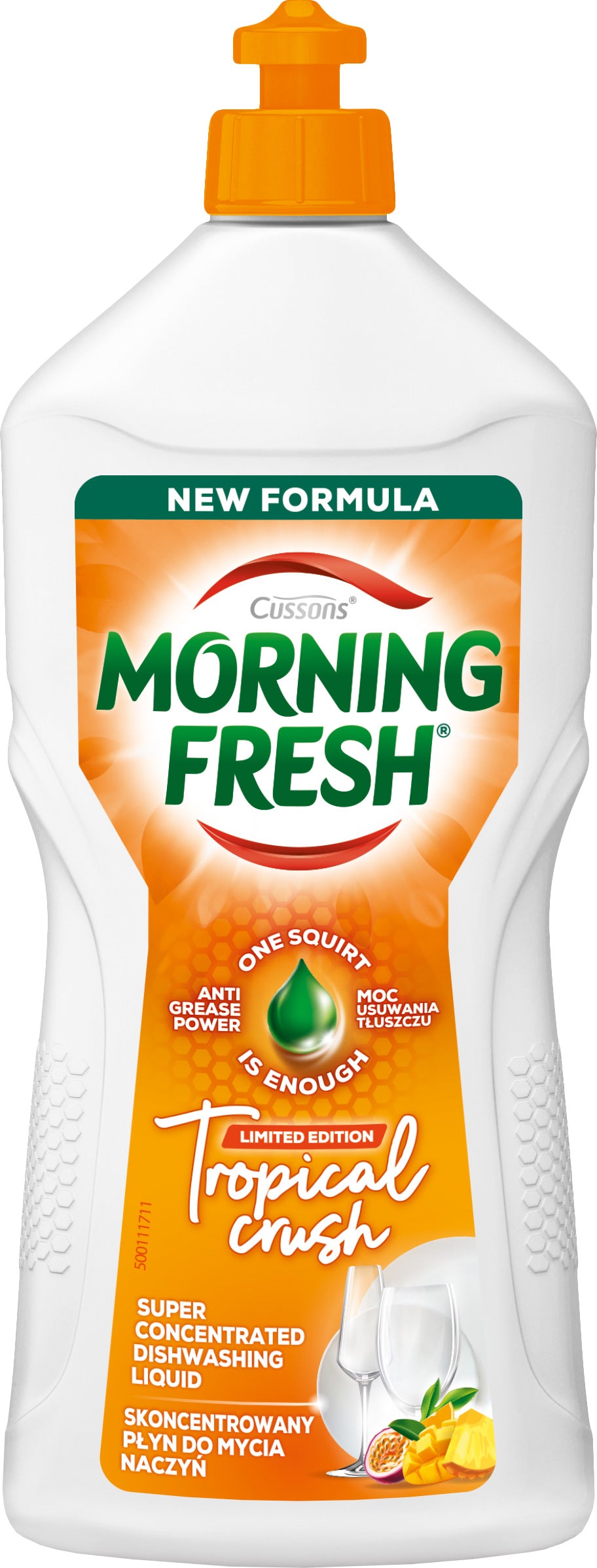 Morning Fresh Tropical Crush Dishwashing Liquid, 900 mL
