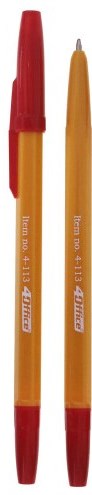 4Office 4-113 Red Pen, 0.7 mm