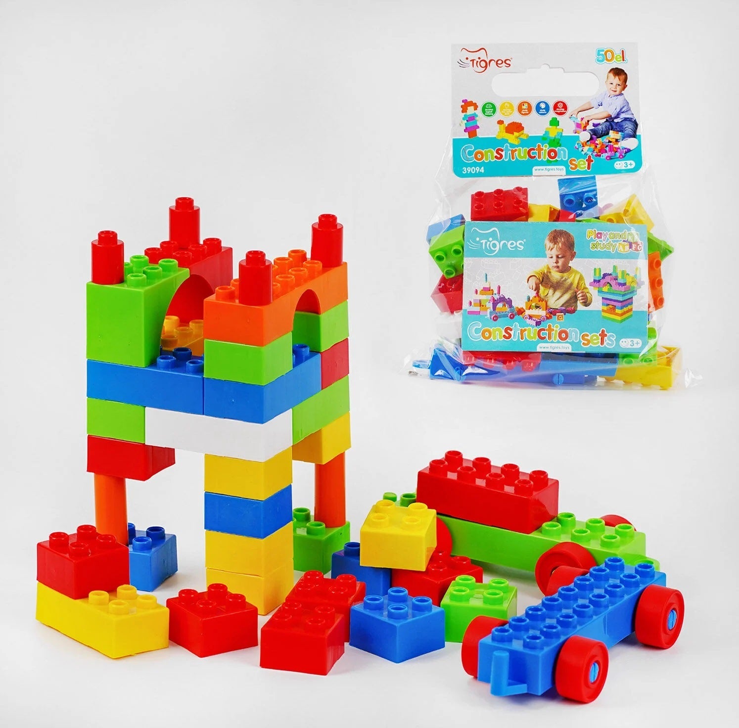 Tigres 39094 Building Set, 50 pcs