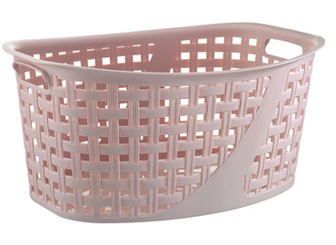 Slim 2129 08 Laundry Basket, Assorted Colors, 49.5 x 36 x 22 cm, 25 L - Image 2