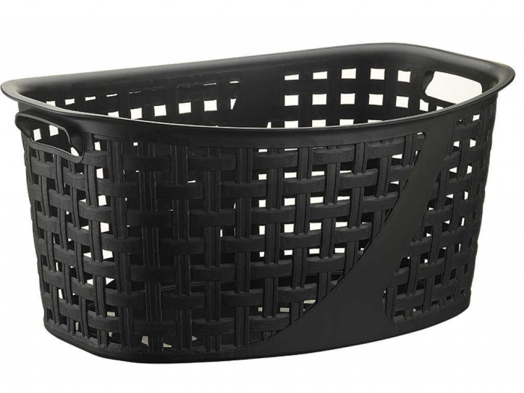 Slim 2129 08 Laundry Basket, Assorted Colors, 49.5 x 36 x 22 cm, 25 L - Image 3