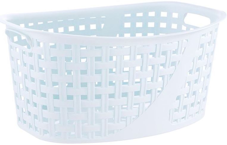 Slim 2129 08 Laundry Basket, Assorted Colors, 49.5 x 36 x 22 cm, 25 L - Image 4