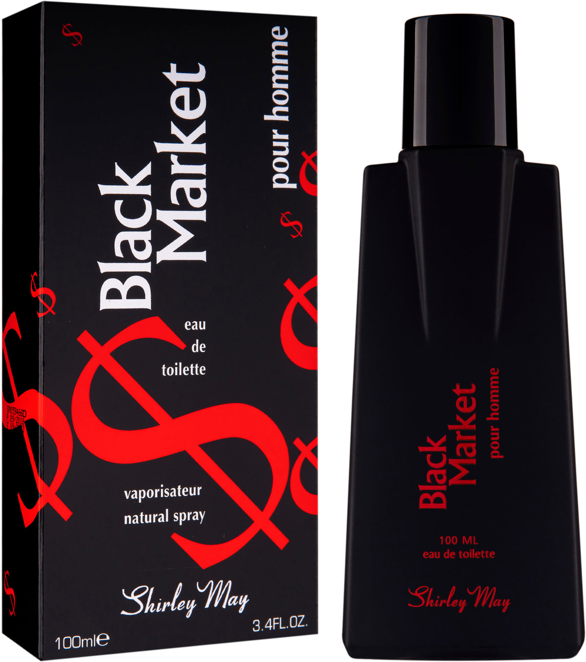 Shirley May Black Market Men's Eau de Toilette, 100 mL