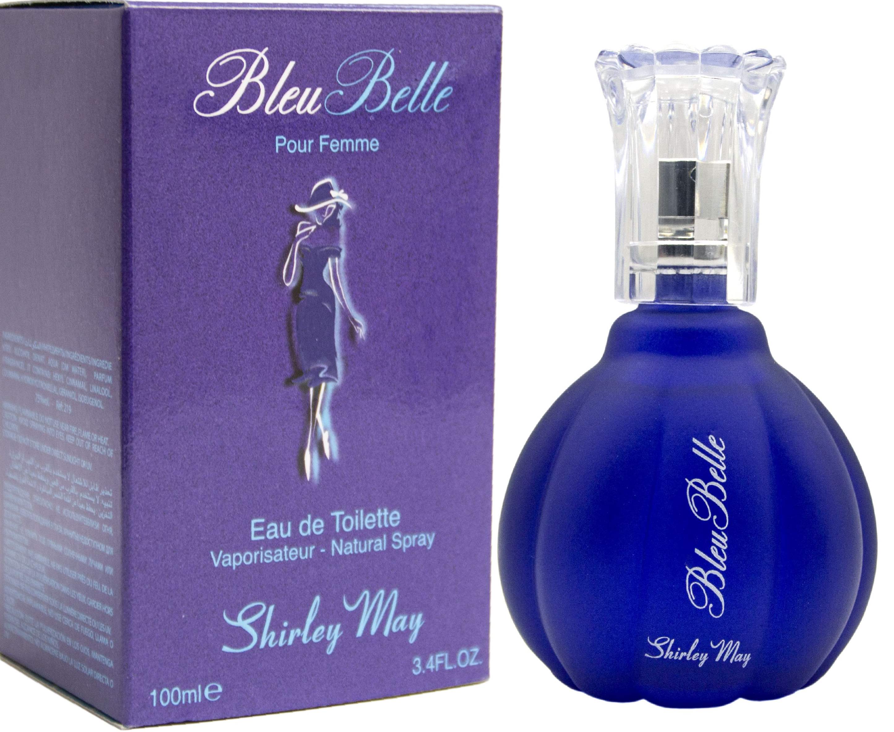 Shirley May Bleu Belle Women's Eau de Toilette, 100 mL