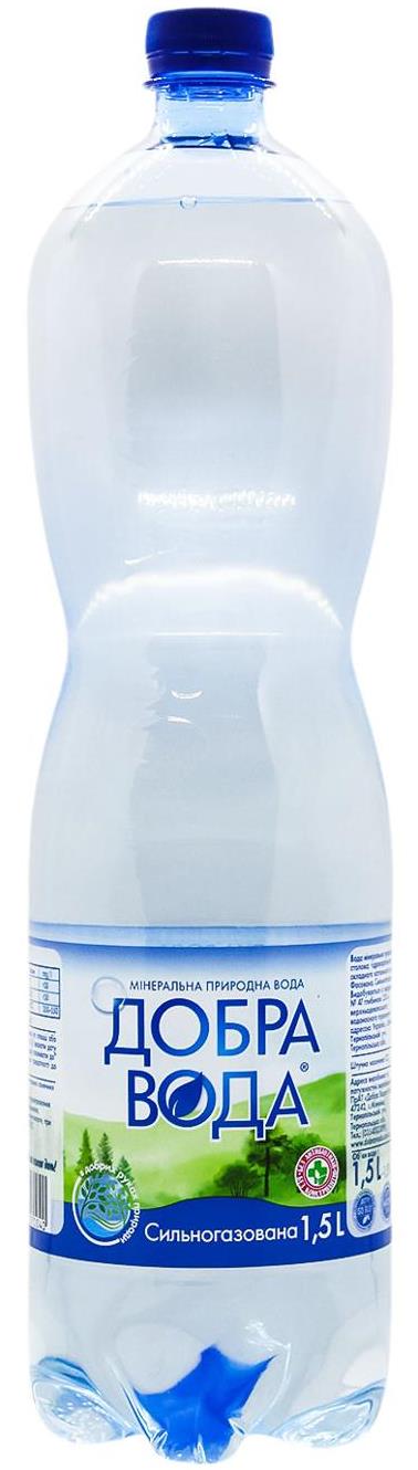 Dobra Voda Sparkling Mineral Water, 1.5 L