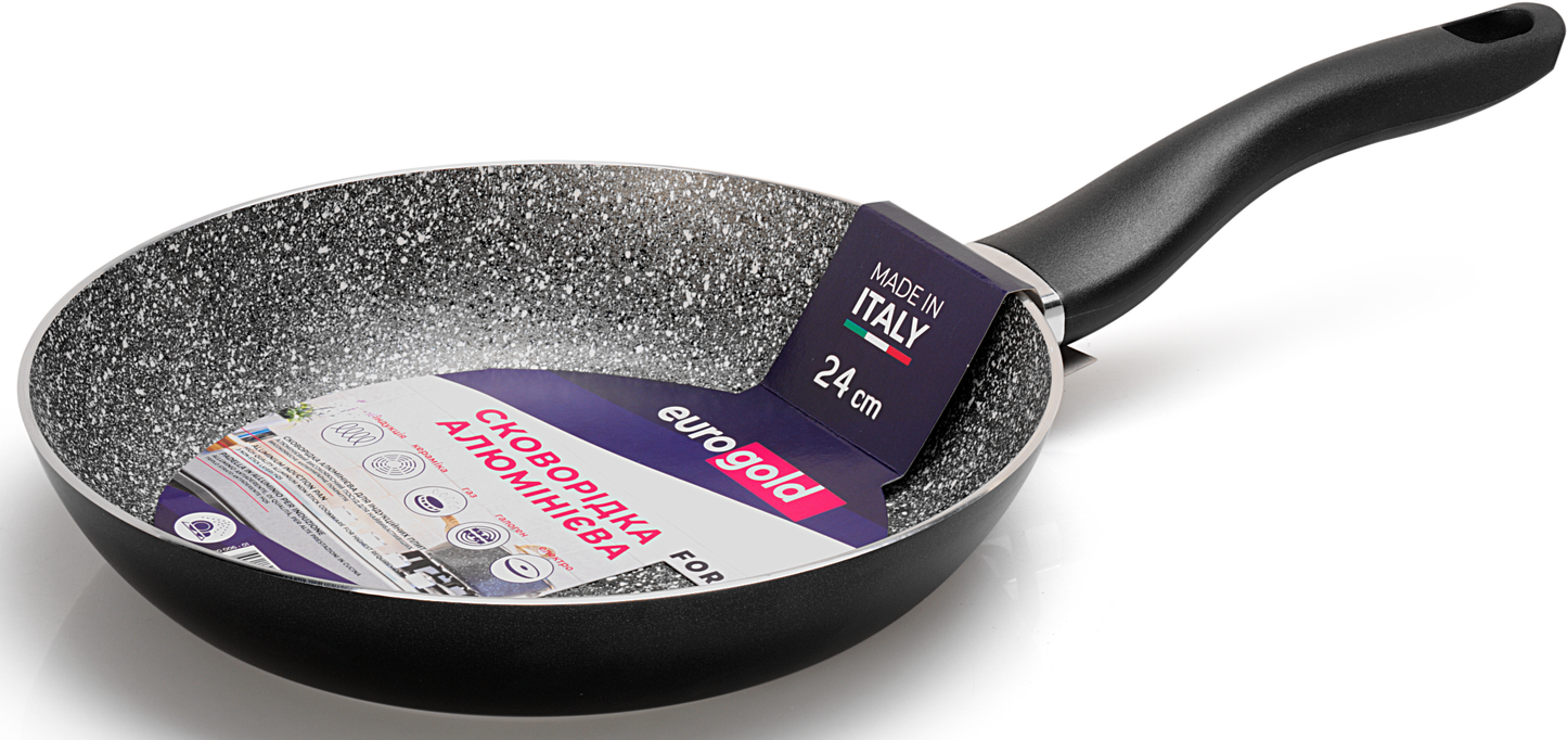 Forex EuroGold Aluminum Frying Pan, 24 cm