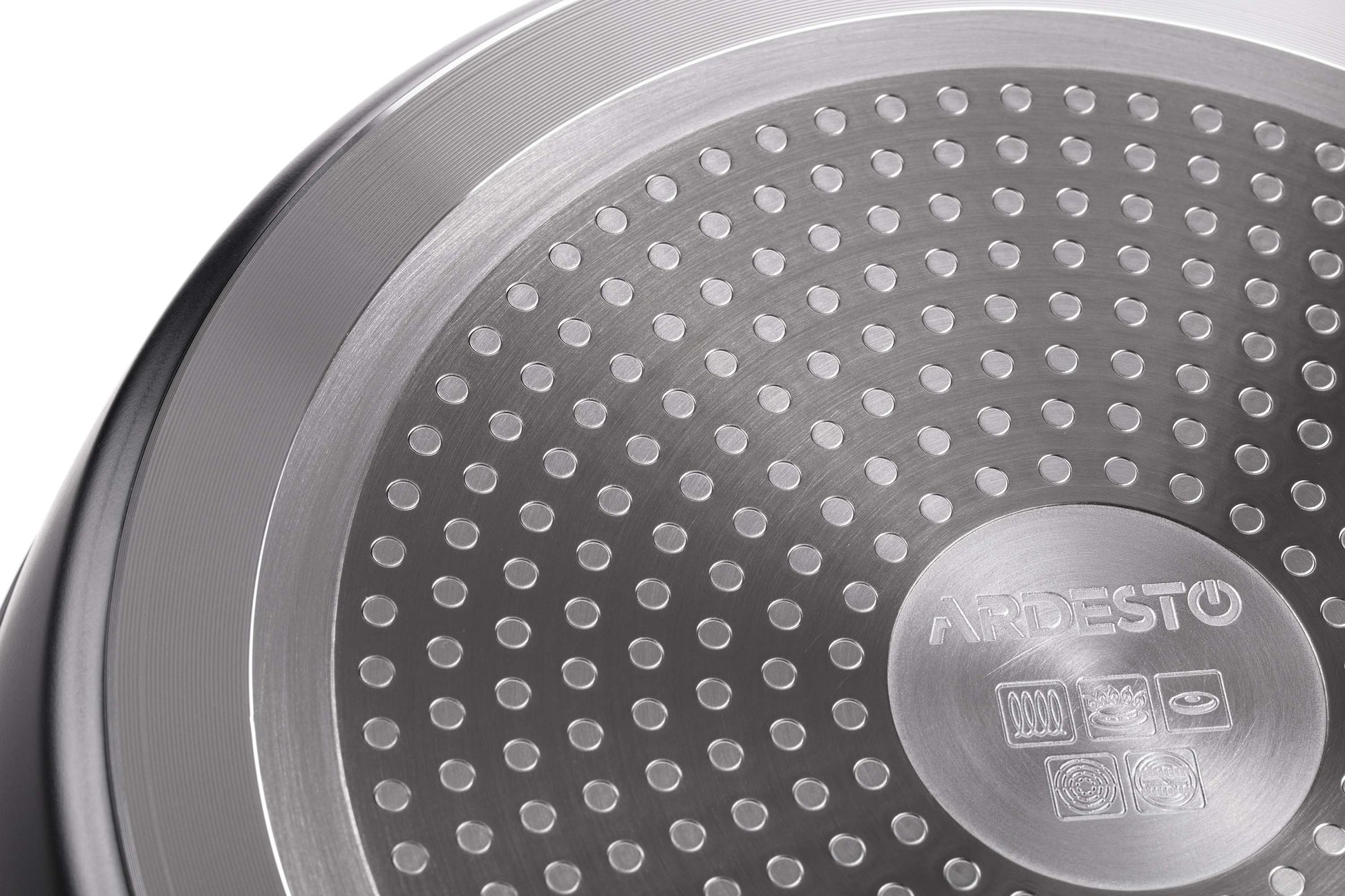 Ardesto Gourmet AR1928GDP Black Aluminum Frying Pan, 28 cm - Image 3