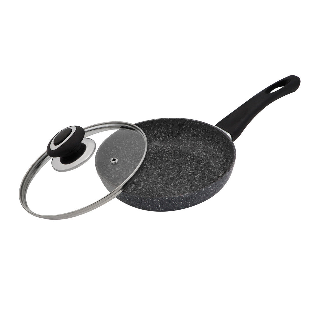 Zauberg FPG-205 Granite-Coated Frying Pan with Lid, 20 cm - Image 3