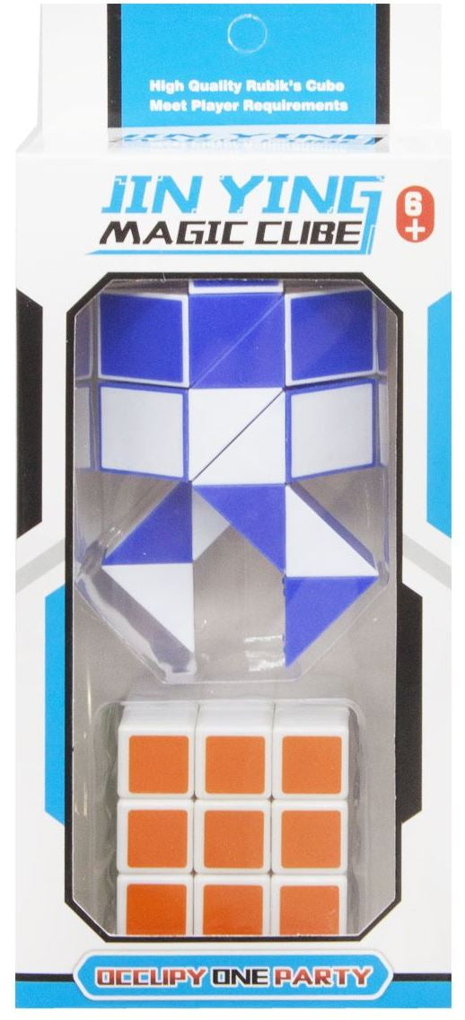 T1110 Cube with Snake Puzzle Game Set