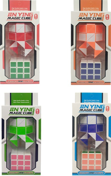 T1110 Cube with Snake Puzzle Game Set - Image 2