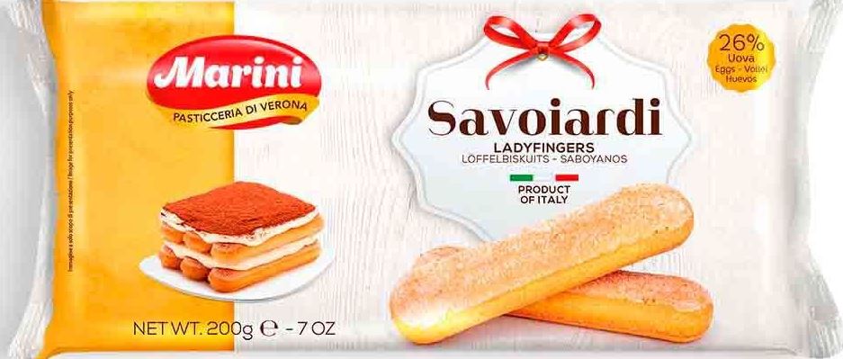 Marini Savoiardi Ladyfinger Cookies, 200 g