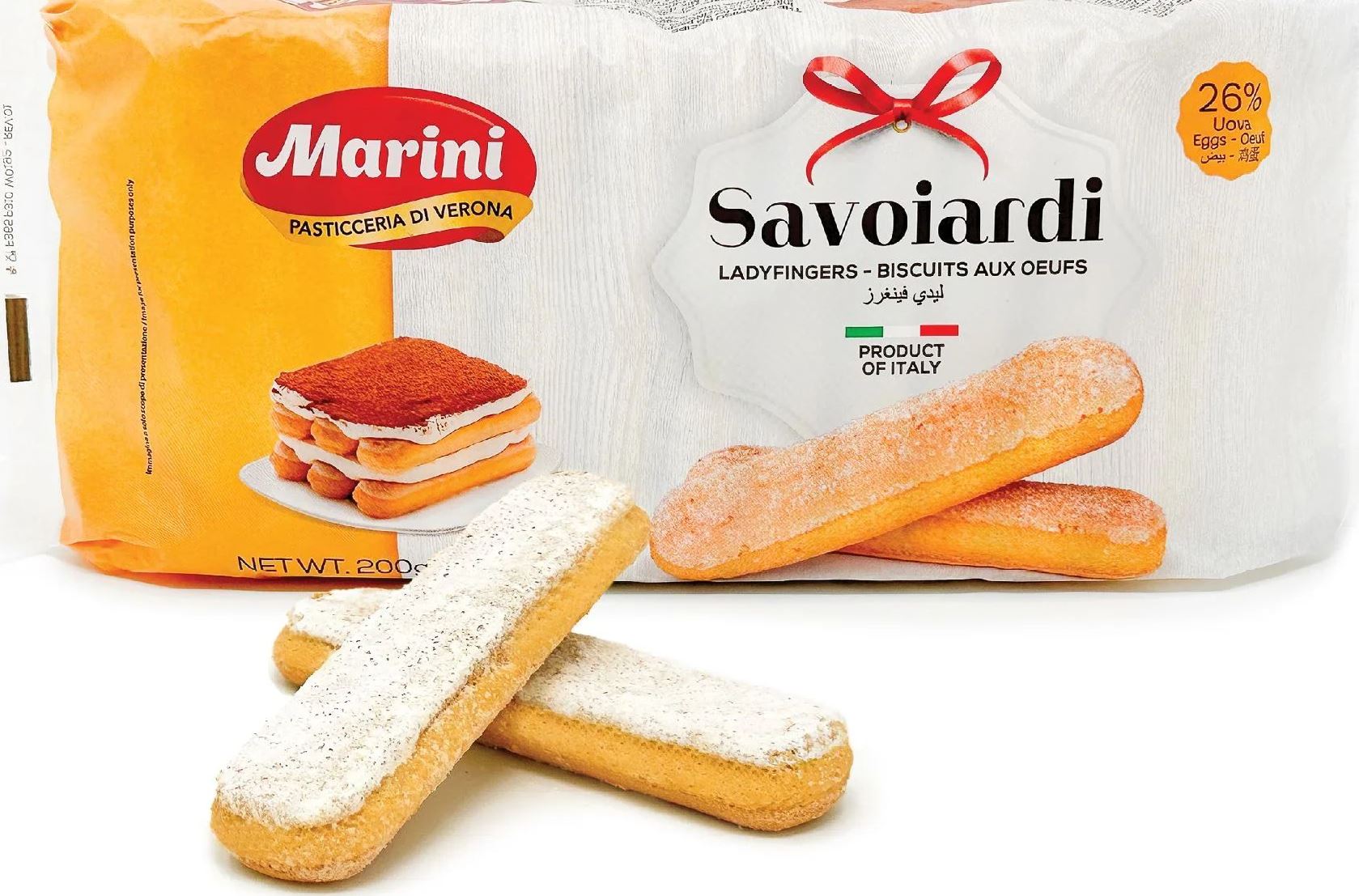 Marini Savoiardi Ladyfinger Cookies, 200 g - Image 2