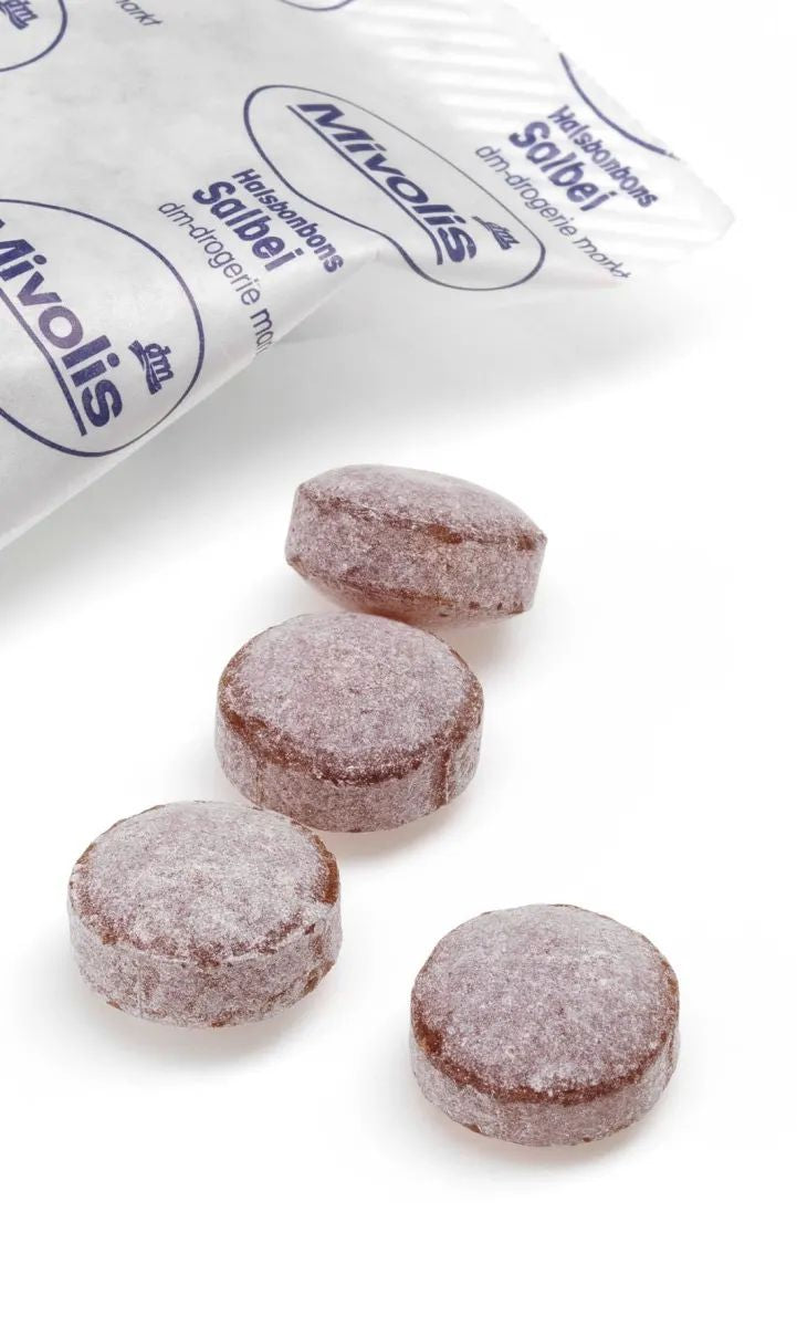 Mivolis Sage Sugar-Free Lozenges, 50 g - Image 2